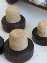étagère à épices avec ses 4 pots et 4 boites en porcelaine m