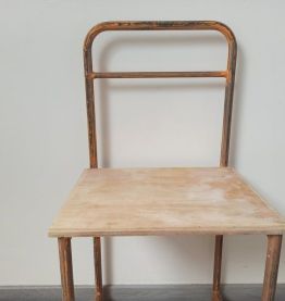 table de chevet industriel vintage