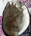 casquette escossaise enfant bébé années 70 vintage bleu