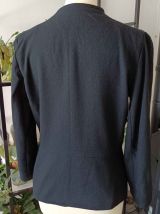 Veste de tailleur noire vintage charles maudret 42 hiver