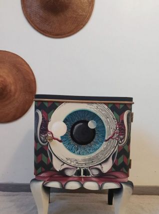 table de chevet vintage