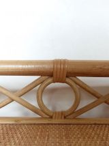 Chiffonnier en rotin vintage. Petit meuble de rangements en 