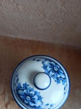 Pot d'apothicaire en porcelaine de pharmacie vintage