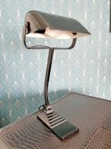 Lampe de Notaire Art Déco par ERPE Belgium, 1960s restaurée