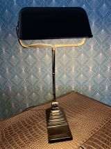 Lampe de Notaire Art Déco par ERPE Belgium, 1960s restaurée