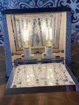Ancien grille-pain / toaster vintage reconverti en lampe
