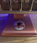 Lampe indus, un ancien radiateur Thermor reconverti en lampe