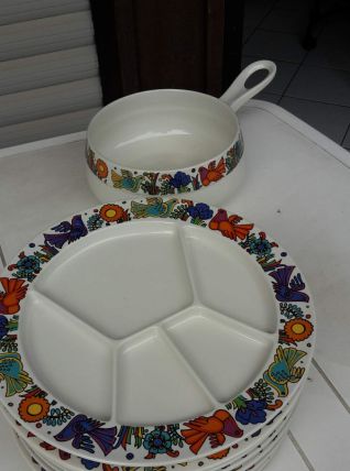 Service fondue Villeroy et Boch