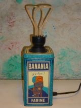 LAMPE " BANANIA - FARINE " 