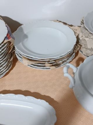 Service vaisselle blanche Schuman Arzberg (30 pièces)