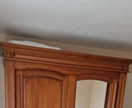 Chambre bois exotique