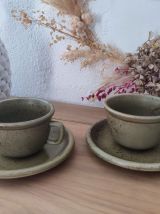 Joli service à café pour 2