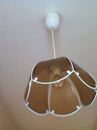Suspension luminaire en verre