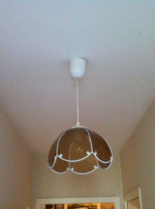 Suspension luminaire en verre