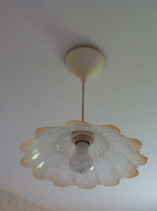 Suspension luminaire en verre