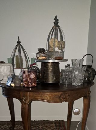 Table demie lune console 