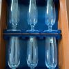 Cristal DAUM 6 Flutes Neuves Modèle Bollene