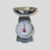Balance mécanique de cuisine vintage en métal gris
