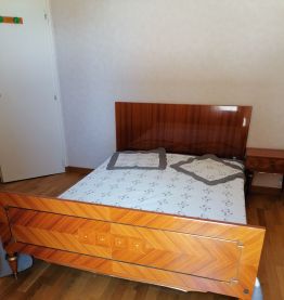 Lit + table de nuit vintage 