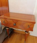Lit + table de nuit vintage 