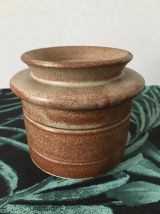 Pot à beurre ou beurrier en grès fabriqué à Vallauris