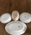 Service de table en porcelaine Badonviller
