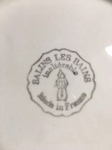 Service à dessert en barbotine