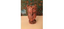 Statue Hiboux en bois (artisanal)