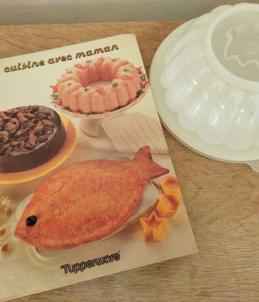 Moule vintage tupperware ami gourmet et livre je cuisine ave