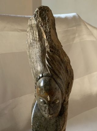 Statue en pierre - art africain 