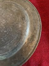 XVII - XVIII ème siècle 5 Assiettes en Étain vendues à la pi
