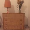 Commode en rotin et bambou