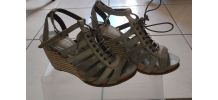 Chaussures Spartiates Compensées