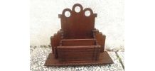 porte courrier artisanal , vintage