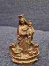 Vierge en métal