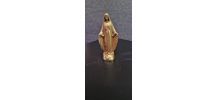 Vierge en métal 