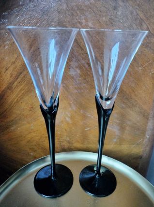 Coupes vintage en cristal