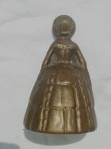 cloche en laiton femme , vintage