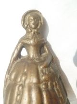 cloche en laiton femme , vintage