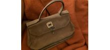 Sac à main cuir vintage 
