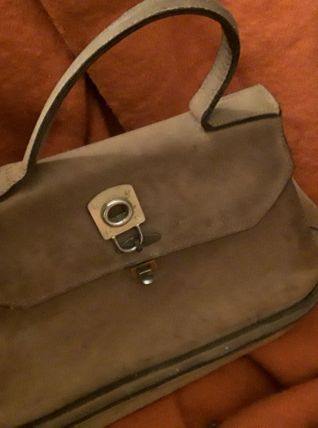 Sac à main cuir vintage 