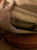 Sac à main cuir vintage 