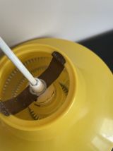 Suspension vintage jaune années 80