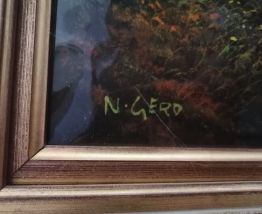Tableau signé N. GERO