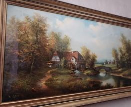 Tableau signé N. GERO