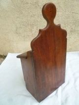 boite a sel en bois vintage