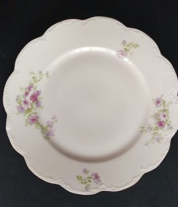 Assiette porcelaine ancienne HAVILAND France