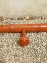 patère murale en bois , vintage