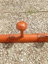 patère murale en bois , vintage