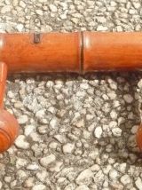 patère murale en bois , vintage